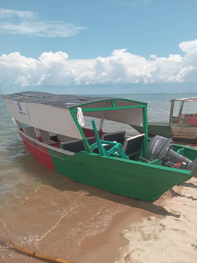 Sunset cruise on Lake Tanganyika